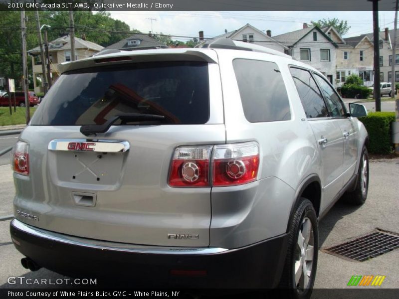 Quicksilver Metallic / Ebony 2010 GMC Acadia SLT AWD