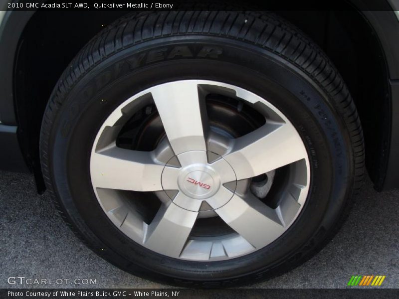Quicksilver Metallic / Ebony 2010 GMC Acadia SLT AWD