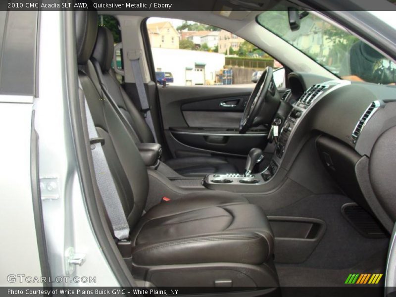 Quicksilver Metallic / Ebony 2010 GMC Acadia SLT AWD