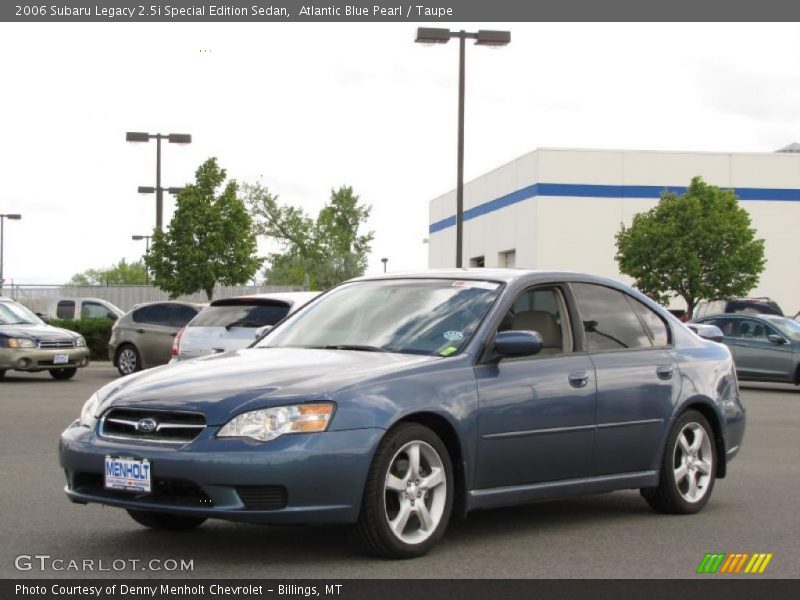 Atlantic Blue Pearl / Taupe 2006 Subaru Legacy 2.5i Special Edition Sedan