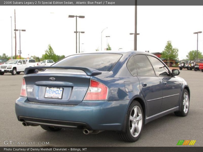 Atlantic Blue Pearl / Taupe 2006 Subaru Legacy 2.5i Special Edition Sedan