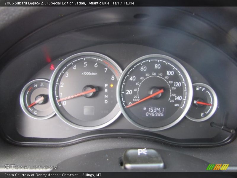 Atlantic Blue Pearl / Taupe 2006 Subaru Legacy 2.5i Special Edition Sedan