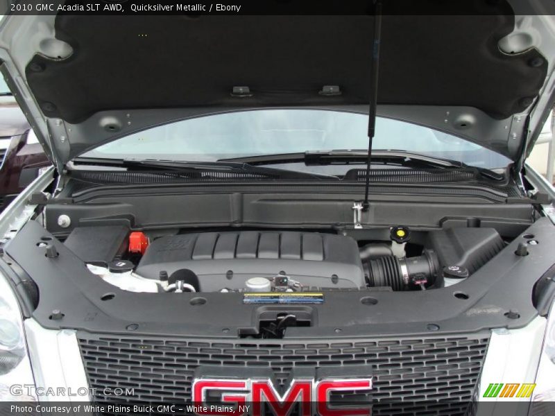 Quicksilver Metallic / Ebony 2010 GMC Acadia SLT AWD