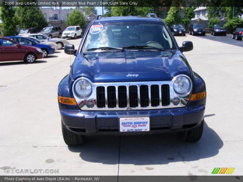 Midnight Blue Pearl / Dark/Light Slate Gray 2006 Jeep Liberty Limited 4x4