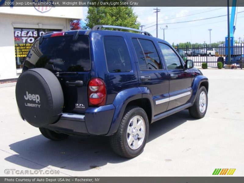 Midnight Blue Pearl / Dark/Light Slate Gray 2006 Jeep Liberty Limited 4x4