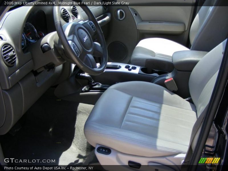 Midnight Blue Pearl / Dark/Light Slate Gray 2006 Jeep Liberty Limited 4x4