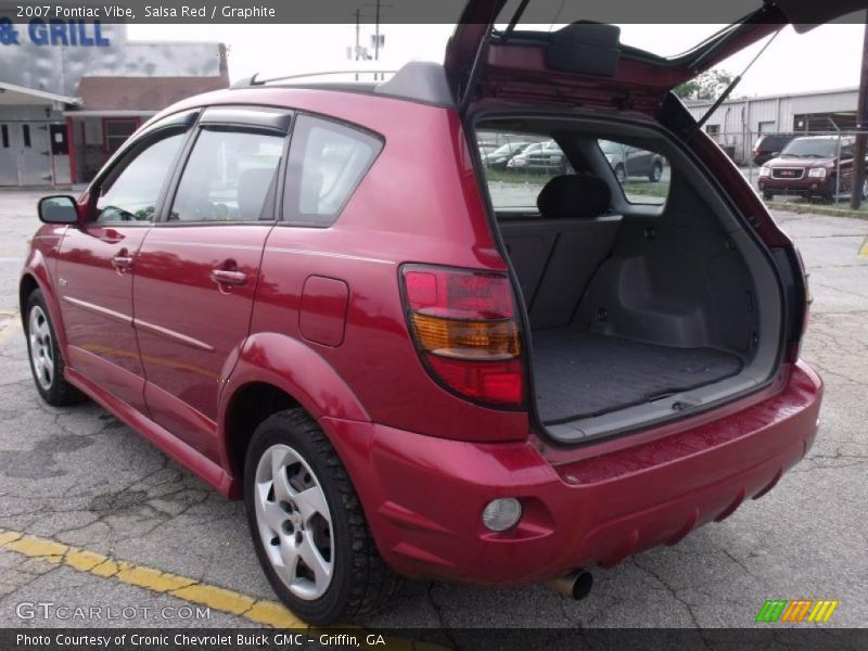 Salsa Red / Graphite 2007 Pontiac Vibe