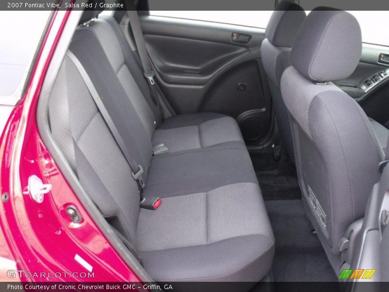 Salsa Red / Graphite 2007 Pontiac Vibe