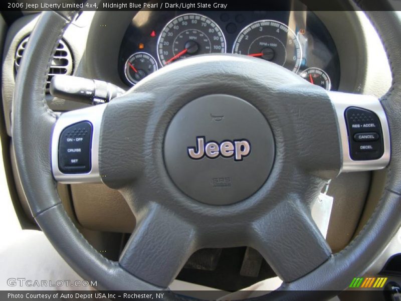 Midnight Blue Pearl / Dark/Light Slate Gray 2006 Jeep Liberty Limited 4x4