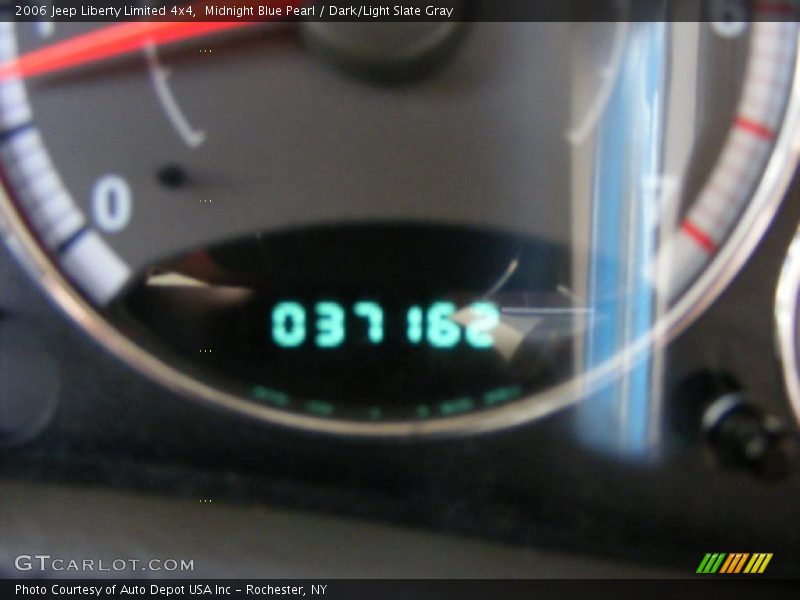 Midnight Blue Pearl / Dark/Light Slate Gray 2006 Jeep Liberty Limited 4x4