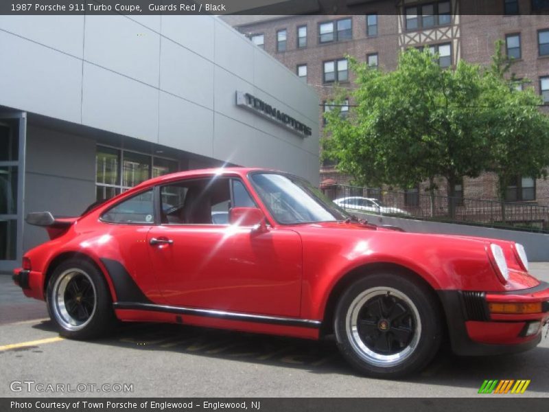 Guards Red / Black 1987 Porsche 911 Turbo Coupe