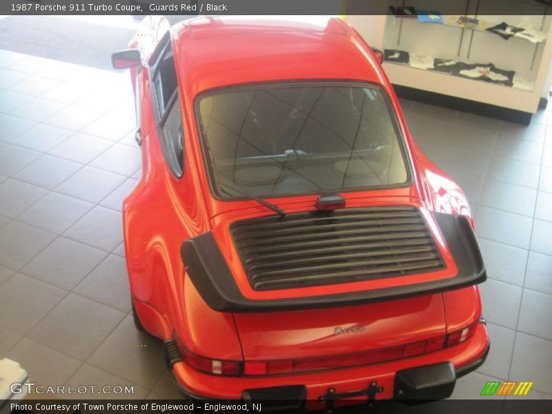 Guards Red / Black 1987 Porsche 911 Turbo Coupe