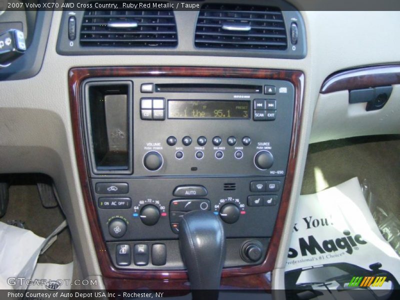 Ruby Red Metallic / Taupe 2007 Volvo XC70 AWD Cross Country