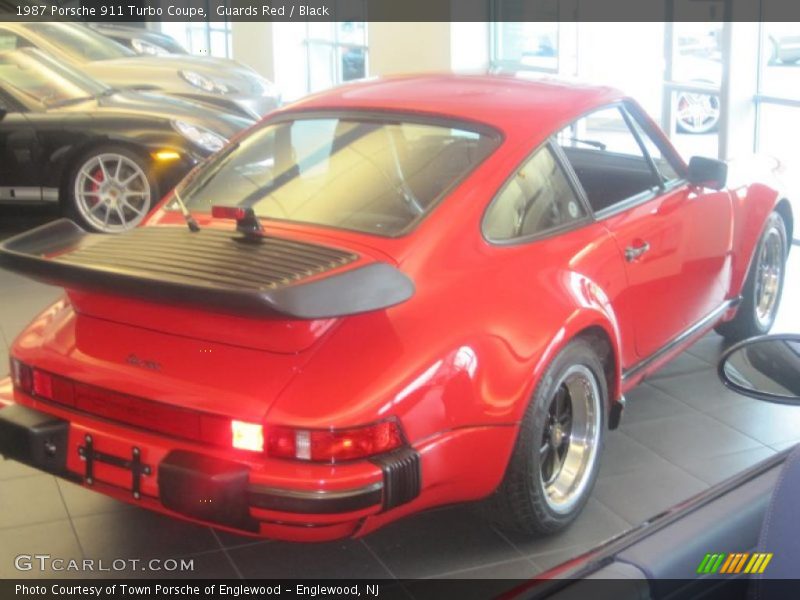 Guards Red / Black 1987 Porsche 911 Turbo Coupe