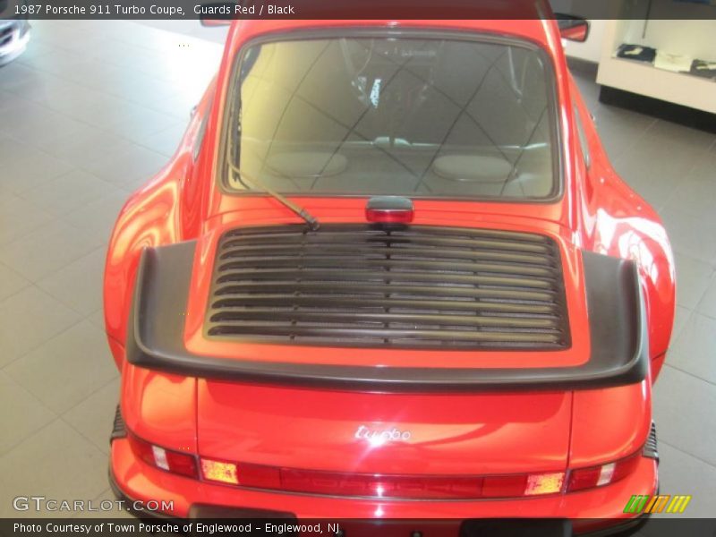 Guards Red / Black 1987 Porsche 911 Turbo Coupe