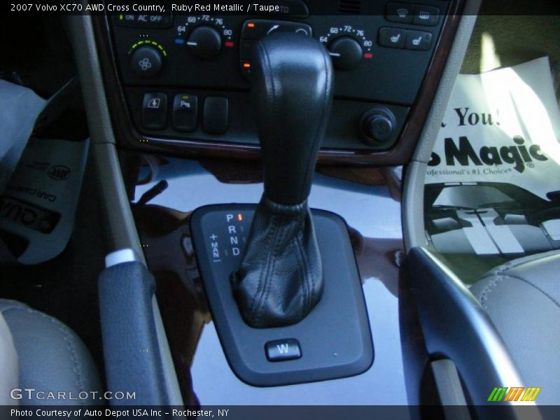 Ruby Red Metallic / Taupe 2007 Volvo XC70 AWD Cross Country