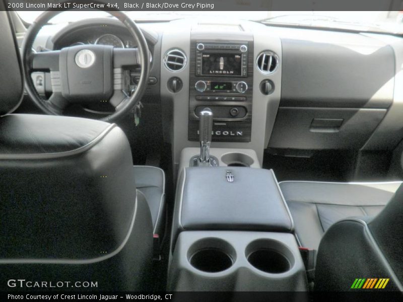 Black / Black/Dove Grey Piping 2008 Lincoln Mark LT SuperCrew 4x4