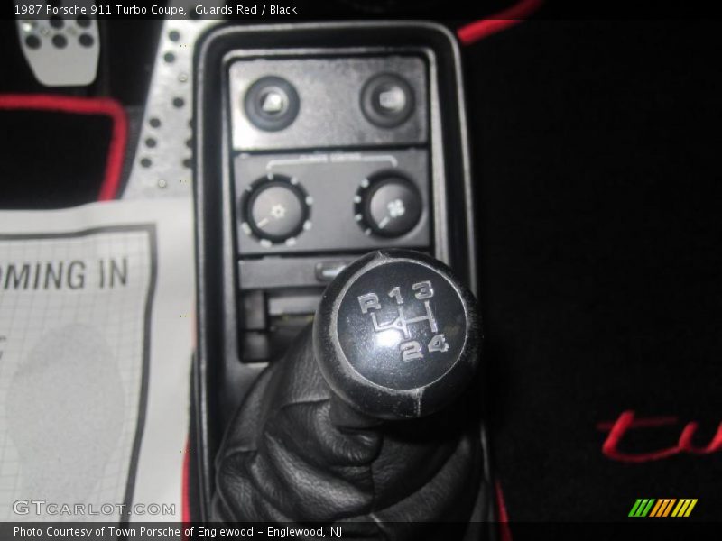  1987 911 Turbo Coupe 4 Speed Manual Shifter