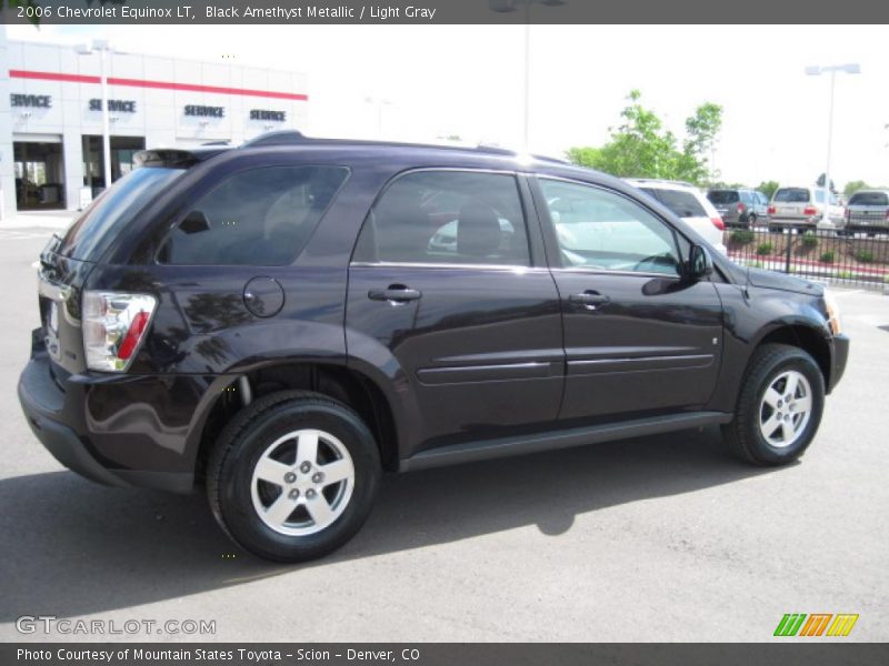 Black Amethyst Metallic / Light Gray 2006 Chevrolet Equinox LT