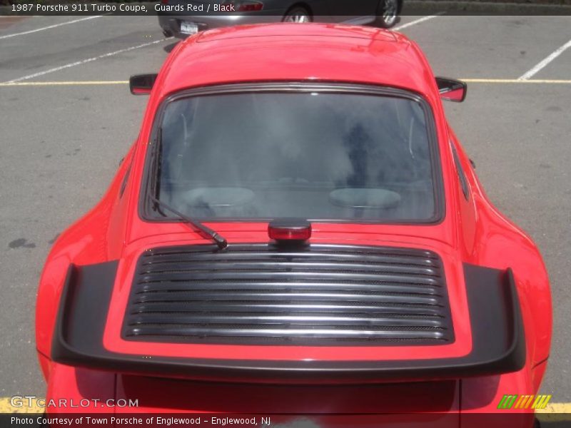 Guards Red / Black 1987 Porsche 911 Turbo Coupe