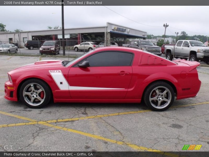 Torch Red / Black/Red 2008 Ford Mustang Roush 427R Coupe