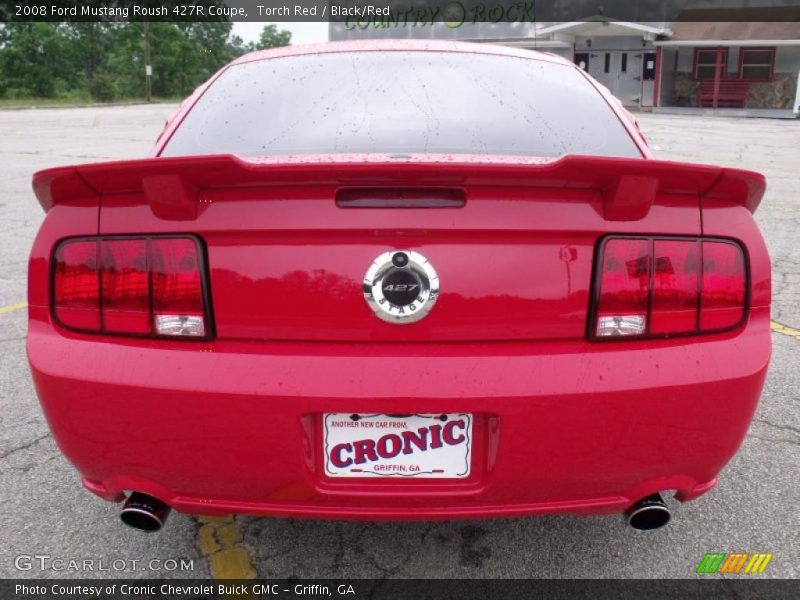 Torch Red / Black/Red 2008 Ford Mustang Roush 427R Coupe