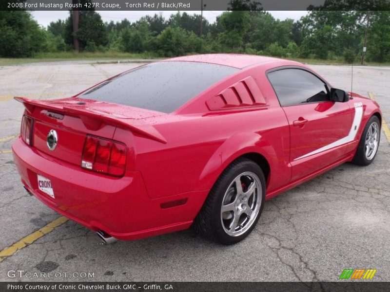 Torch Red / Black/Red 2008 Ford Mustang Roush 427R Coupe