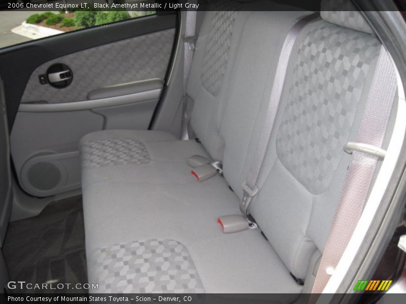 Black Amethyst Metallic / Light Gray 2006 Chevrolet Equinox LT