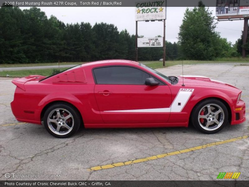 Torch Red / Black/Red 2008 Ford Mustang Roush 427R Coupe
