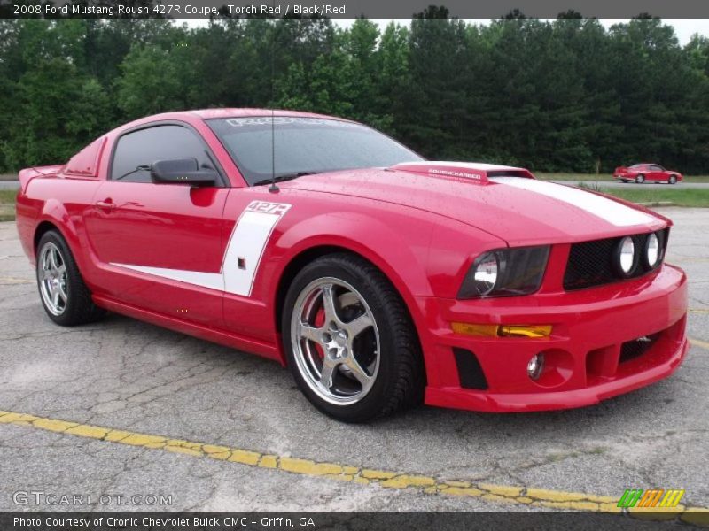 Torch Red / Black/Red 2008 Ford Mustang Roush 427R Coupe
