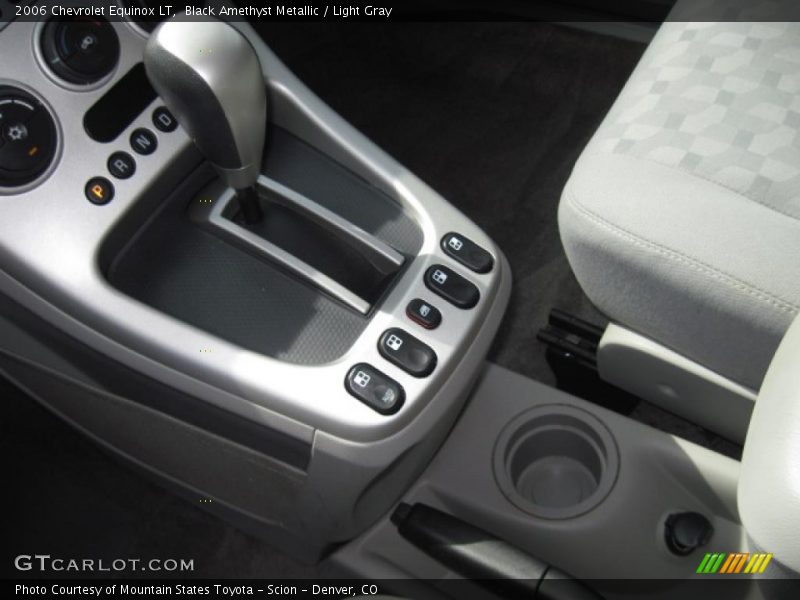 Black Amethyst Metallic / Light Gray 2006 Chevrolet Equinox LT