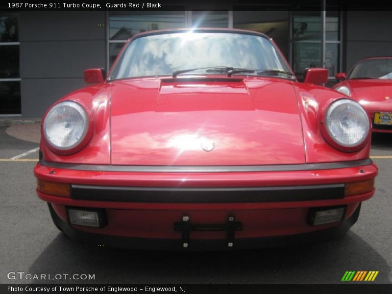 Guards Red / Black 1987 Porsche 911 Turbo Coupe