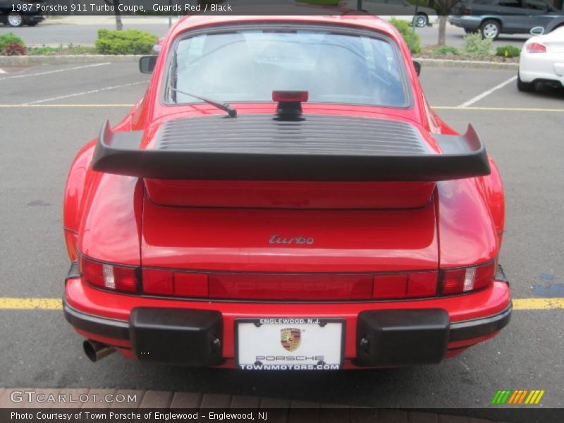 Guards Red / Black 1987 Porsche 911 Turbo Coupe