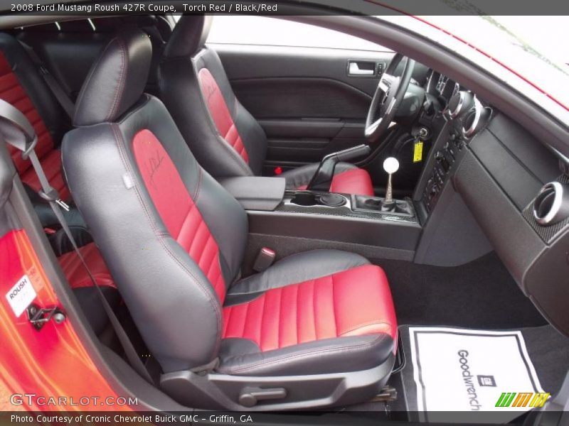 Torch Red / Black/Red 2008 Ford Mustang Roush 427R Coupe