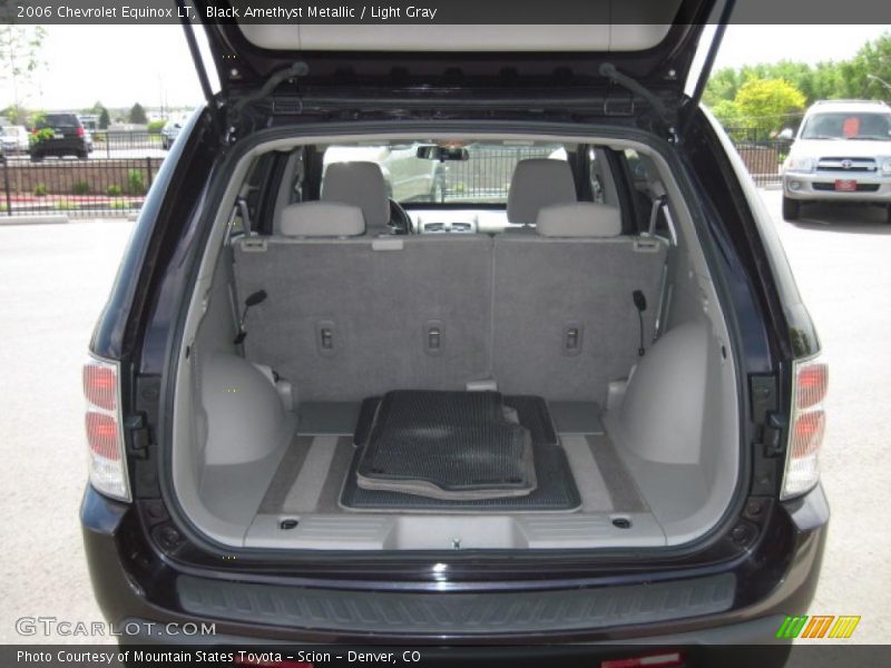 Black Amethyst Metallic / Light Gray 2006 Chevrolet Equinox LT