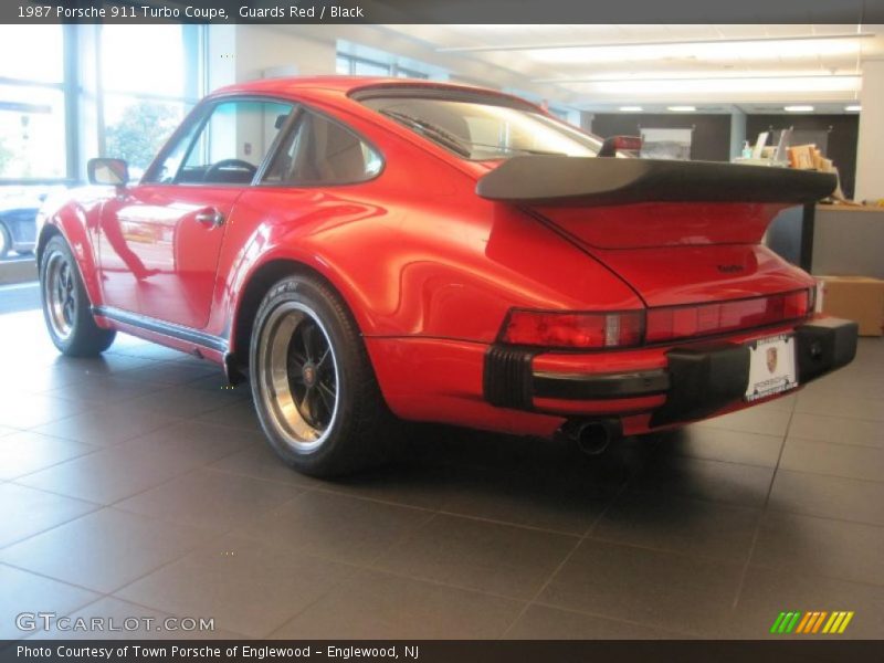 Guards Red / Black 1987 Porsche 911 Turbo Coupe