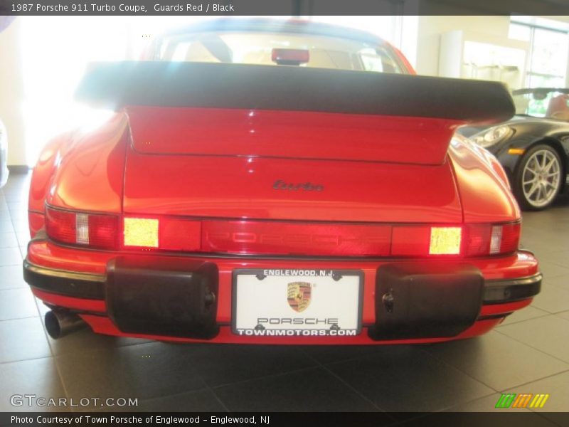 Guards Red / Black 1987 Porsche 911 Turbo Coupe