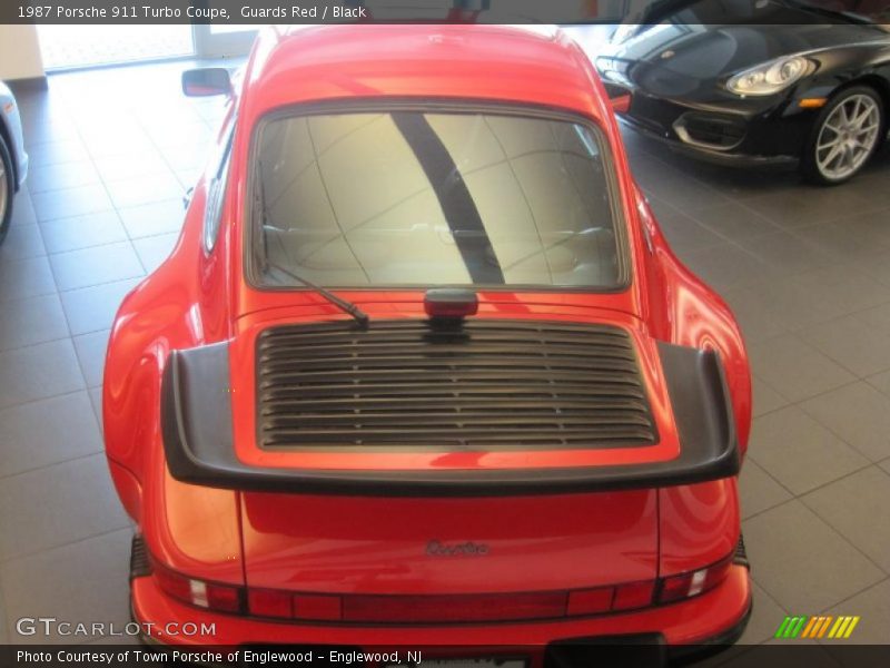 Guards Red / Black 1987 Porsche 911 Turbo Coupe