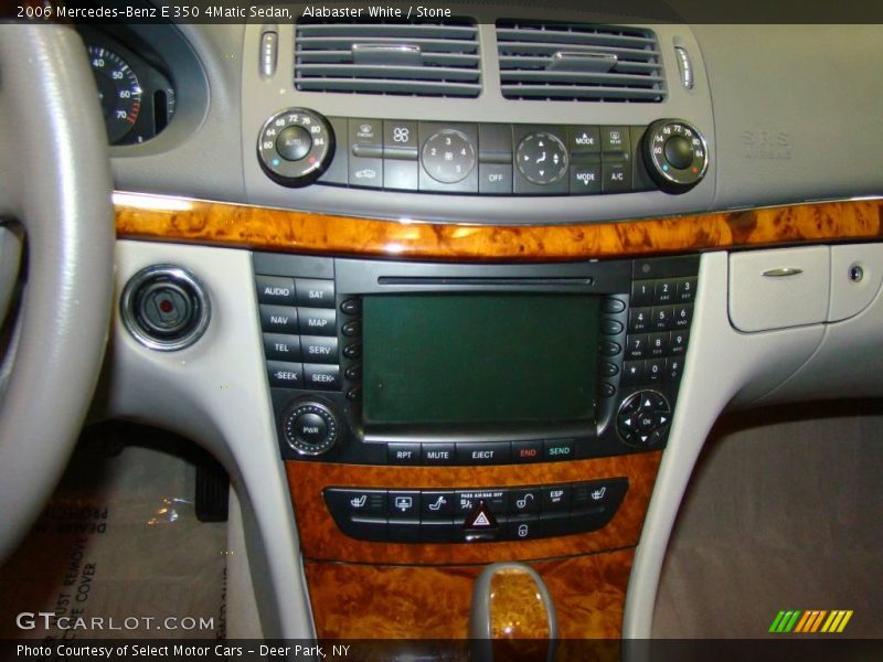 Alabaster White / Stone 2006 Mercedes-Benz E 350 4Matic Sedan