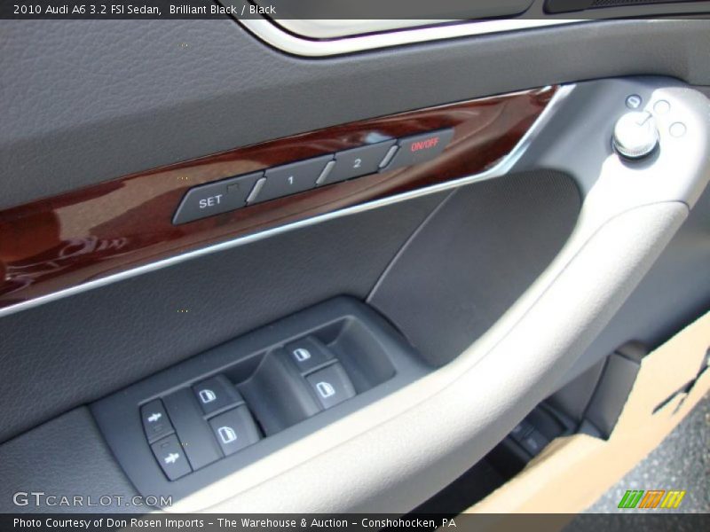 Brilliant Black / Black 2010 Audi A6 3.2 FSI Sedan