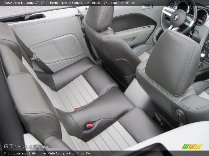 Black / Charcoal Black/Dove 2008 Ford Mustang GT/CS California Special Convertible