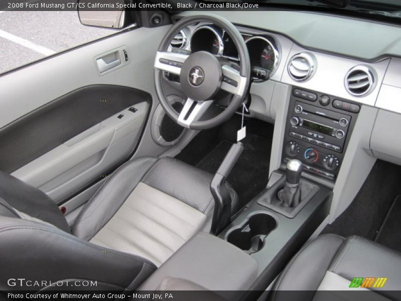 Black / Charcoal Black/Dove 2008 Ford Mustang GT/CS California Special Convertible