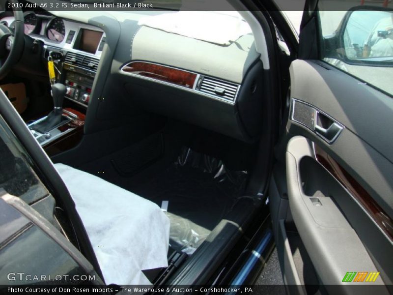Brilliant Black / Black 2010 Audi A6 3.2 FSI Sedan