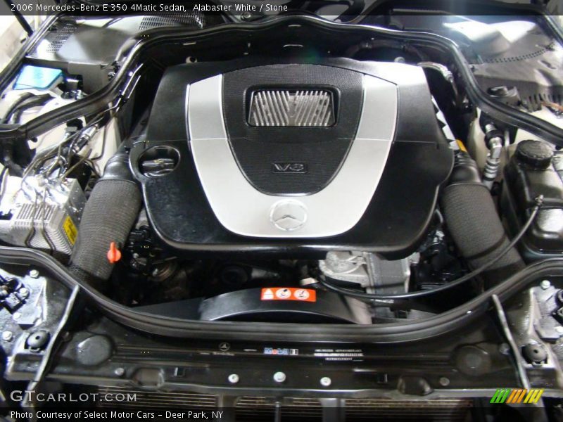 Alabaster White / Stone 2006 Mercedes-Benz E 350 4Matic Sedan