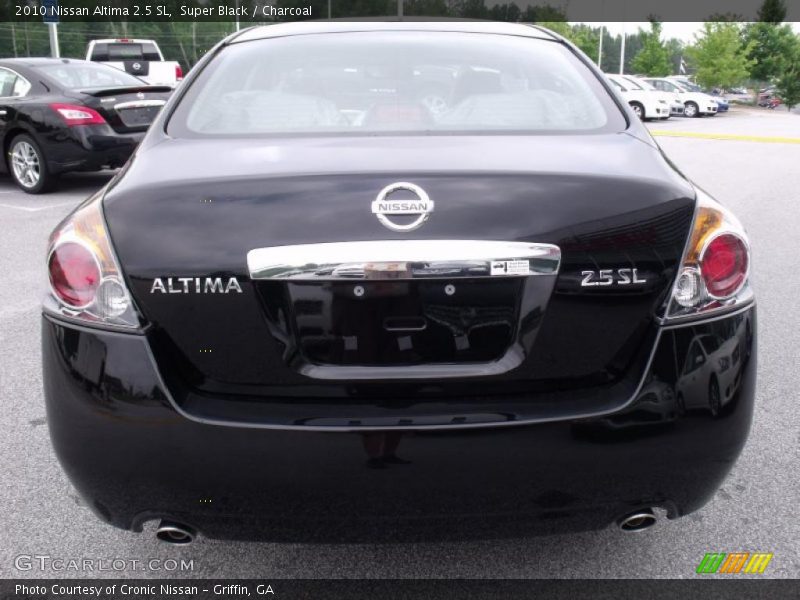 Super Black / Charcoal 2010 Nissan Altima 2.5 SL