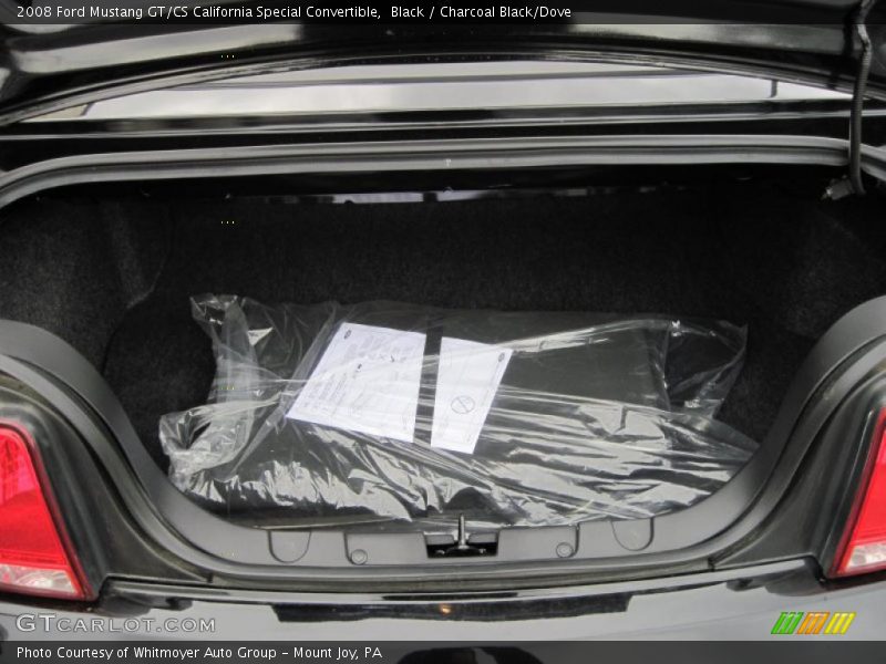 Black / Charcoal Black/Dove 2008 Ford Mustang GT/CS California Special Convertible