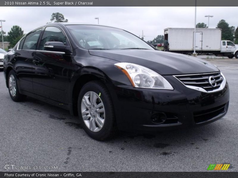 Super Black / Charcoal 2010 Nissan Altima 2.5 SL