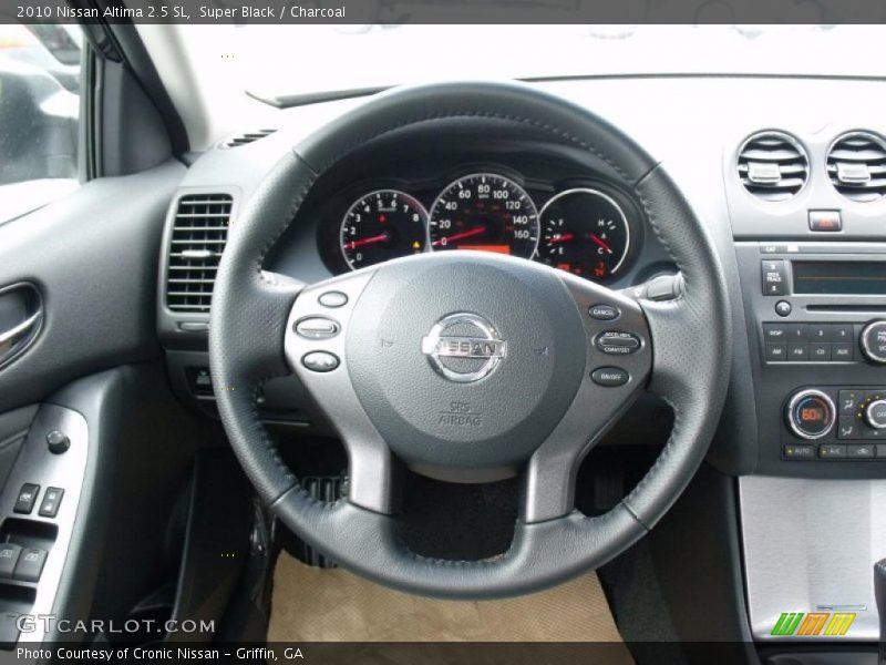 Super Black / Charcoal 2010 Nissan Altima 2.5 SL