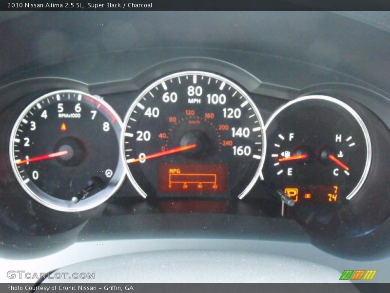Super Black / Charcoal 2010 Nissan Altima 2.5 SL