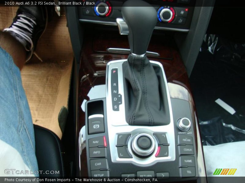 Brilliant Black / Black 2010 Audi A6 3.2 FSI Sedan